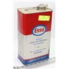 Image 1 : VINTAGE TIN ESSO OIL CAN
