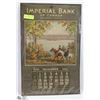 Image 1 : 1930 IMPERIAL BANK CALENDAR