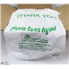 Image 1 : 1 CASE OF BIODEGRADABLE TSHIRT BAGS