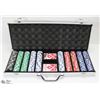 Image 1 : LARGE POKER CHIP SET IN LOCKING CASE.