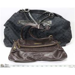 LOT OF 2 PURSES - COACH AND MATT & NAT