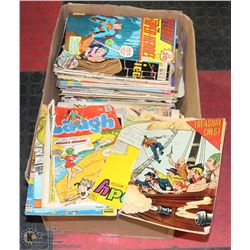 BOX FULL OF VINTAGE COMICS