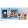 Image 1 : BOX W/SCRAPBOOKING STAMP SET & STAMPS -