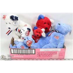TY USA BEANIE AND BUDDY BEAR COLLECTION