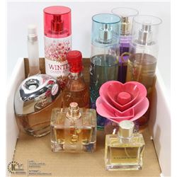 LOT OF 10 PERFUME & BODY SPRAY TESTERS