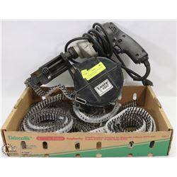 BLACK AND DECKER SCREWFAST WITH SOME SCREWS