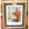 Image 1 : QUEEN ELIZABETH & PRINCE PHILIP PHOTO PRINT BY
