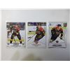 Image 1 : 3 Connor McDavid Erie Otters pre-Rookie Cards