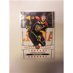 1 Connor McDavid Erie Otters card # 11