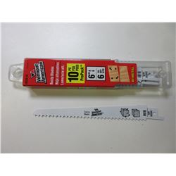 New Pack of 10 Vermont American Swiss Made recip/Sawzall Blades