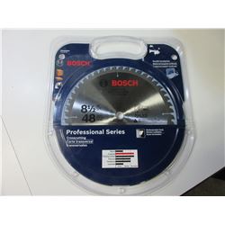 New Bosch 48 tooth Carbide Professional series 8 1/2in Crosscut  Blade