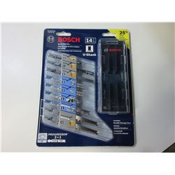 New Bosch 14 piece Jig Saw Blade Set with case