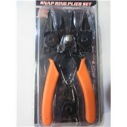 New 4 in 1 Snap Ring Plier Set