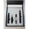 Image 1 : Black 3 in 1 Wax Vaporizer Pen Kit Dry Herb electronic cigarettes with