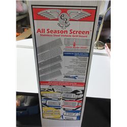 New All season front Grill Insert / winter grill for truck / Stainless fits 2013-15