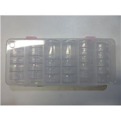 Bead Storage System / 28 EZ view stackable containers