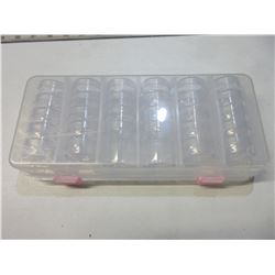 Bead Storage System / 28 EZ view stackable containers
