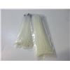 Image 1 : 2 New packs of 100 Cable / Zipties / 8 inch and 6 inch 100 in each