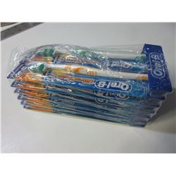 New case of 12 Oral-B Toothbrushes factory sealed / classic soft ultru clean