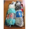 Image 1 : Flat of 10 Assorted Skeins of Yarn