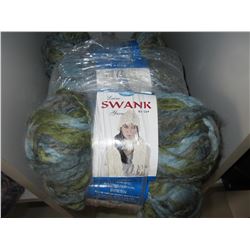 Bundle of 10 Swank Yarn