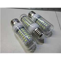 3 New 56 LED Cobb Lightbulbs / cool white save on tour power