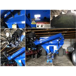 2016 J & M 812 X-TENDED REACH GRAIN CART WITH ROLL TARP ALSO HYDRIC OR PTO DRIVE