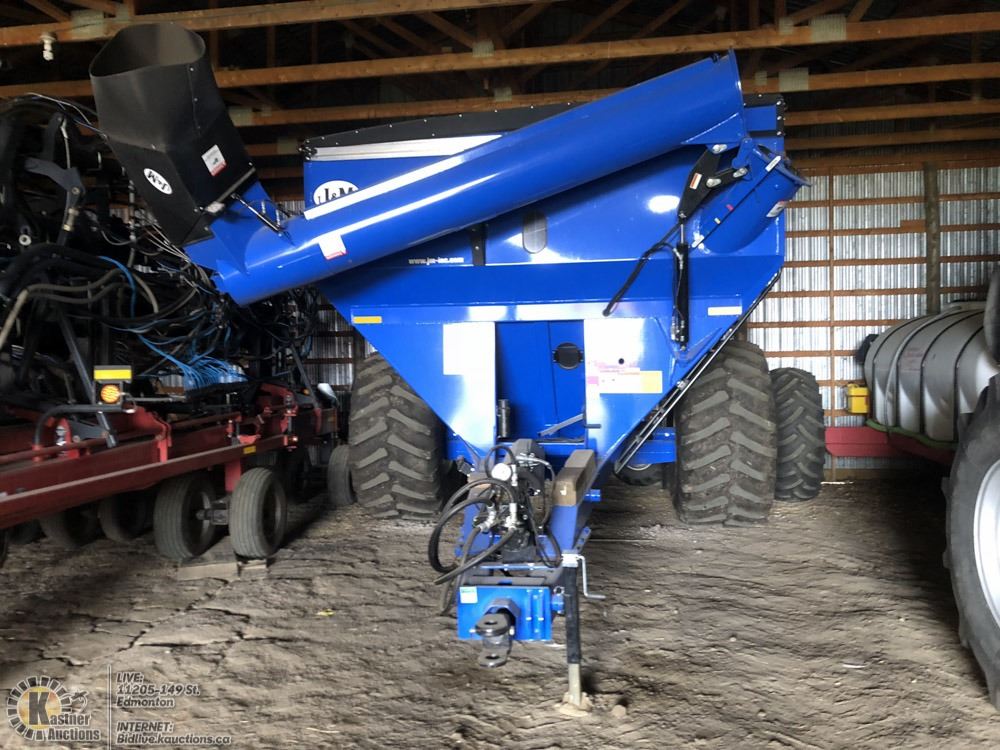 16 J M 812 X Tended Reach Grain Cart With Roll Tarp Also Hydric Or Pto Drive