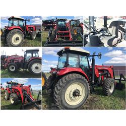 2011 VERSATILE 190 FWA TRACTOR CAB ,LOADER,GRAPPLE