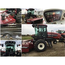 2009 MAC DON PREMIER M150 DAUL DIRECT SWATHER WITH 13' R80 ROTARY DISC BIND