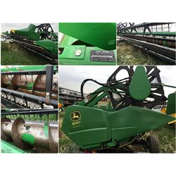 2007 JOHN DEERE 630F 30' FLEX AUGER HEADER NO TRANSPORT