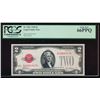 Image 1 : 1928 $2 Legal Tender Note PCGS 66PPQ