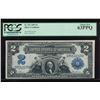 Image 1 : 1899 $2 Mini Porthole Silver Certificate PCGS 63PPQ