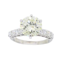 14KT White Gold 2.28ctw Diamond Ring