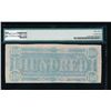 Image 2 : 1864 $100 Confederate States of America Note PMG 63