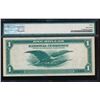 Image 2 : 1918 $1 Philadelphia Federal Reserve Bank Note PMG 40
