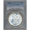 Image 1 : 1886 $1 Morgan Silver Dollar Coin PCGS MS65+