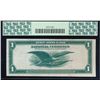 Image 2 : 1918 $1 Cleveland Federal Reserve Bank Note PCGS 45PPQ