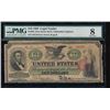 Image 1 : 1863 $10 Legal Tender Note PMG 8