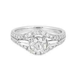 18KT White Gold 1.48ctw Diamond Ring