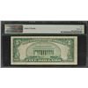 Image 2 : 1929 $5 First National Bank of Evart Michigan Note PMG 40