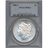Image 1 : 1880-S $1 Morgan Silver Dollar Coin PCGS MS64