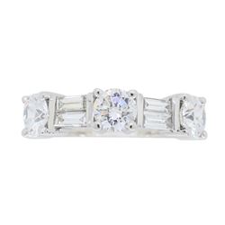 14KT White Gold 1.71ctw Diamond Ring