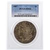 Image 1 : 1887 $1 Morgan Silver Dollar Coin PCGS MS64