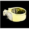 Image 4 : 4.07 ctw Diamond Ring - 18KT Yellow Gold