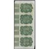 Image 2 : Uncut Sheet of (4) State of Louisiana Baby Bond Obsolete Notes