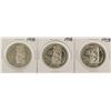 Lot of (3) 1958 $1 Canada Silver Dollar Coins