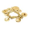 Image 2 : Charm Bracelet with Ten Attached Charms - 14KT Yellow Gold