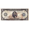 Image 1 : 1914 $5 Federal Reserve Note