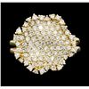 Image 2 : 1.05 ctw Diamond Ring - 14KT Yellow Gold